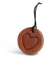 Modelliermasse terracotta Herz