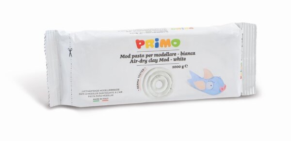 Modelliermasse wei&szlig; 1 kg