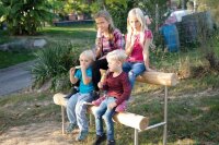 Luemmelbank Sitzbank 4 Kinder
