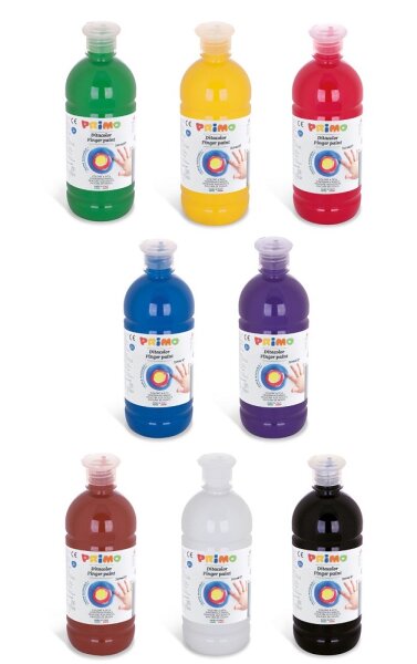 Primo Fingermalfarbe 8er Set