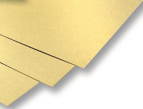 Tonkarton gold 10 B&ouml;gen