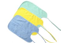Babyl&auml;tzchen XXL - uni gr&uuml;n/gelb/blau