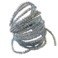 Pfeifenputzer silber 100er