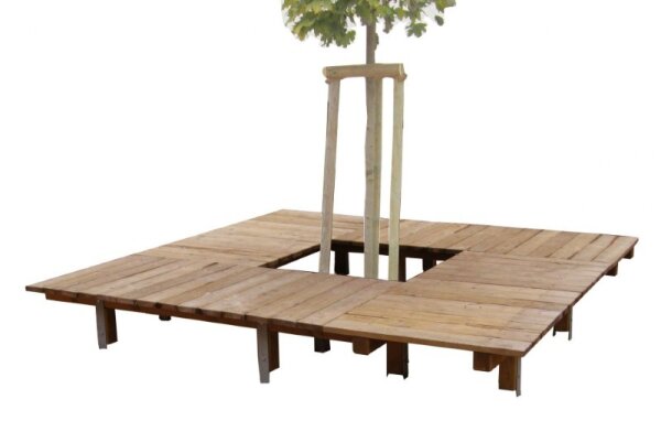 Liegedeck 3 x 3 m