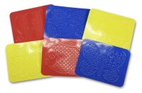 Rubbelplatten Tiere, 6-tlg. (ausverkauft)