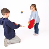 Wurftrampolin mit Kinder