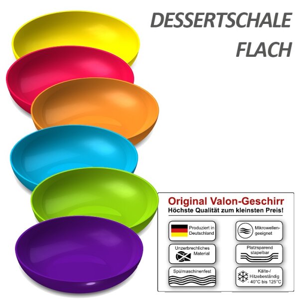 Dessertschale Valon flach