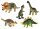 XXL Softtiere Dinosaurier, 5er Set