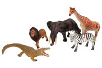 XXL Softtiere Wildtiere, 5er Set