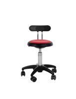 Rollhocker Maxi mit breiter Lehne