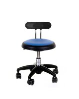 Rollhocker Maxi mit breiter Lehne