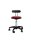 Rollhocker Maxi mit breiter Lehne