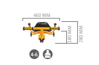Dreirad Speed Star klein Details