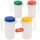 Kanne transparent mit Deckel 0,6l - versch. Farben