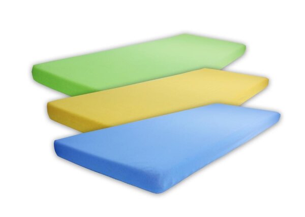 Kinder Spannbettlaken 160 x 60 cm - versch. Farben