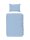 Kindlerbettwaesche 2-tlg. uni blau