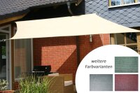Sonnensegel Quadrat - versch. Gr&ouml;&szlig;en / Farben