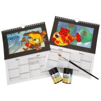 Bastelkalender, 2 Monatsdarstellung