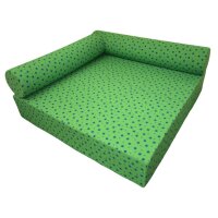 Kuschelecke Quadrat mit R&uuml;ckenpolster 160 x 160 cm