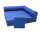 Kuschelecke Quadrat blau