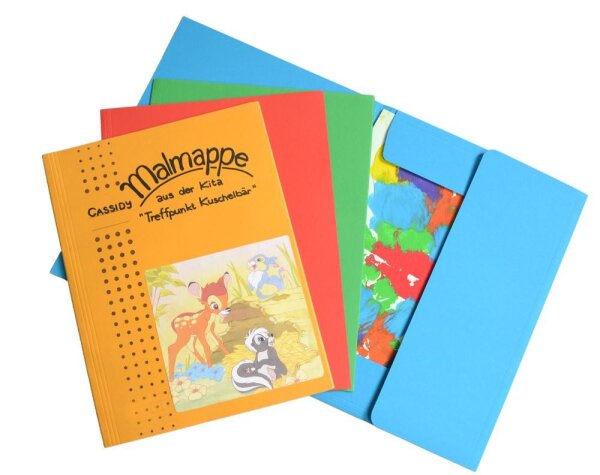 Sammelmappe bunt, A4 - Ausverkauft -
