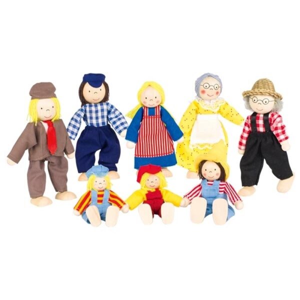 Biegepuppen Familie Meier 8-tlg. - Ausverkauft -