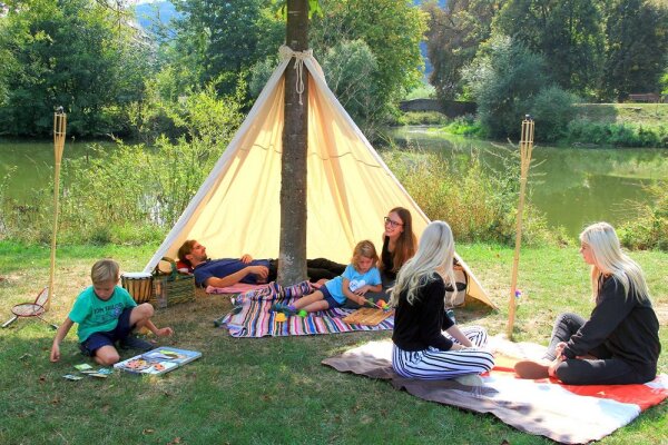 Outdoor Baum-Tipi - inkl. Zeltheringe