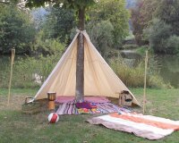 Outdoor Baum-Tipi - inkl. Zeltheringe