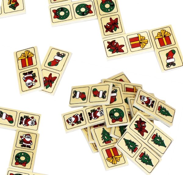 Domino Weihnachten, 28-tlg.