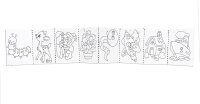 Kratzpapier Leporello, Mini, 20er Set (ausverkauft