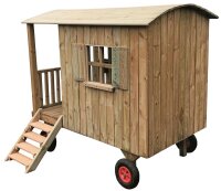 Spielhaus Zirkuswagen Kiefer