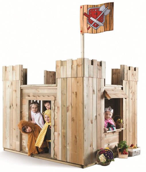 Spielhaus Ritterburg Kinderbild