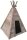 Holztipi Indianerzelt Pr&auml;rie, klein
