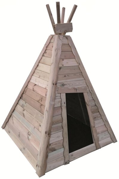 Holztipi Indianerzelt Kleiner B&uuml;ffel