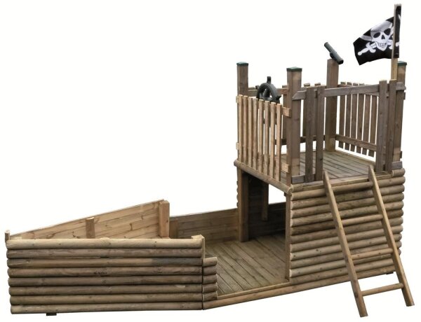 Spielschiff Piratenschiff
