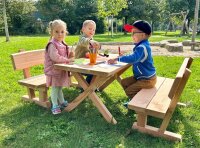 Kindergarten Sitzgarnitur Douglasie