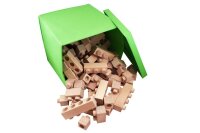 Noppen-Holzbausteine,100-tlg. (Ausverkauft)