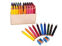 Buntstifte Super Jumbo, 60er inkl. Spitzer