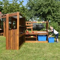 Outdoor Spielk&uuml;che mit Pumpe