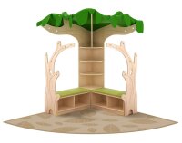 Leseecke Baum mit Teppich