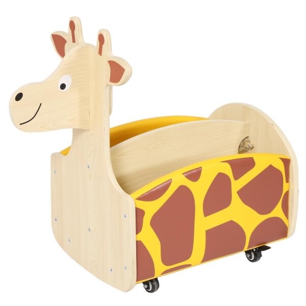 B&uuml;cherkiste Giraffe, fahrbar
