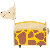 B&uuml;cherkiste Giraffe, fahrbar