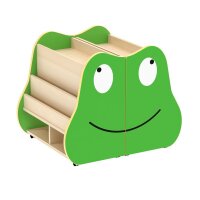 B&uuml;cherkiste Frosch, fahr- und klappbar
