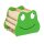 B&uuml;cherkiste Frosch, fahr- und klappbar