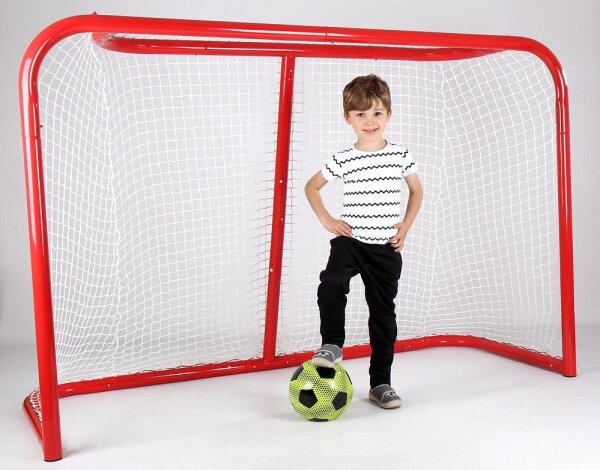 Fu&szlig;balltor 183 x 122 x 66 cm, rot