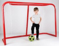 Fu&szlig;balltor 183 x 122 x 66 cm, rot