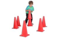 Pylonen, Verkehrskegel -Set 12-teilig, versch. H&ouml;h