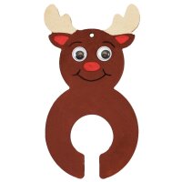 Pompon-Anh&auml;nger Weihnachten Elch