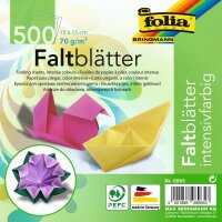 Faltbl&auml;tter normal ,15x15 cm, 500er
