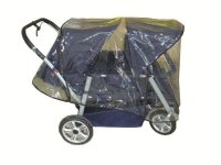 Krippenwagen, faltbar - Regenschutz